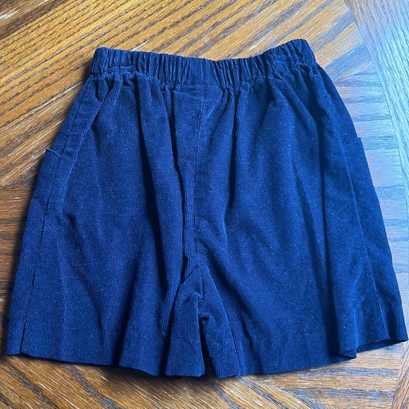 Banbury Cross Navy Corduroy Shorts Size 5 - Picture 3 of 4